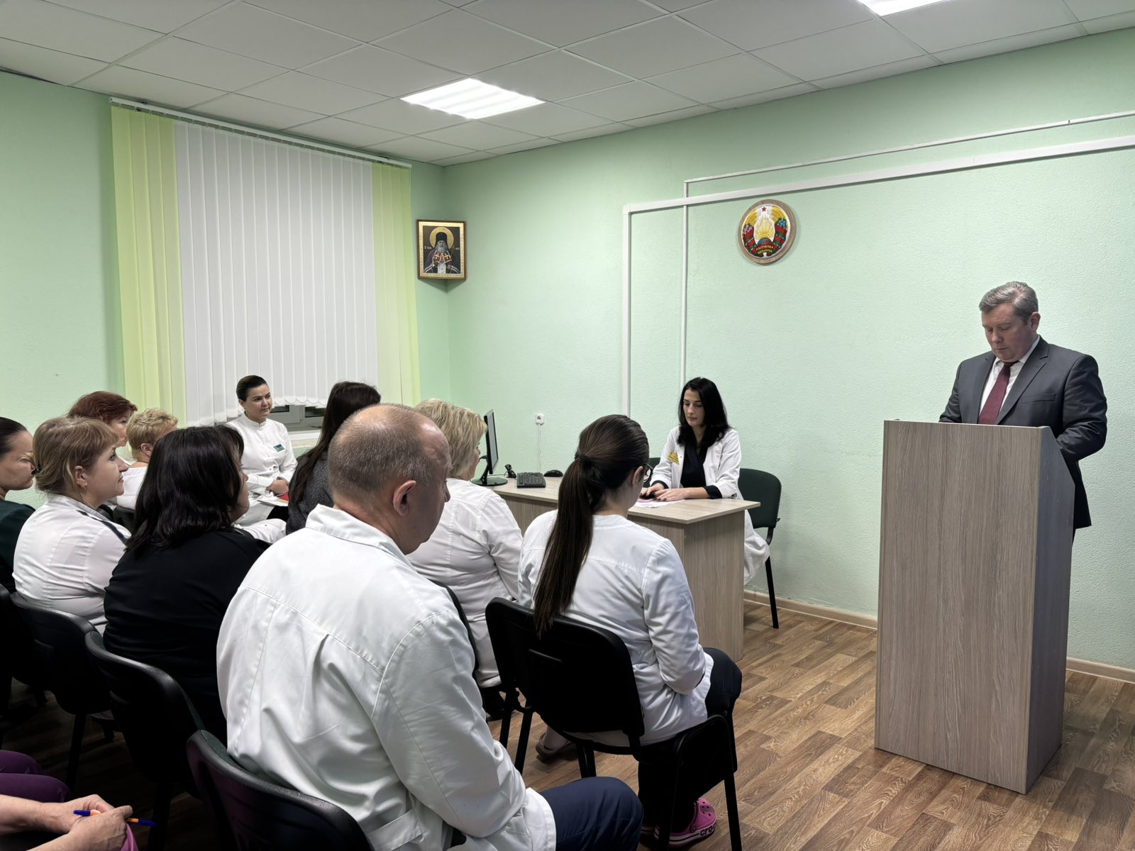 В УЗ «Крупская ЦРБ» прошел семинар «Противодействие коррупции: профилактика коррупционных правонарушений».